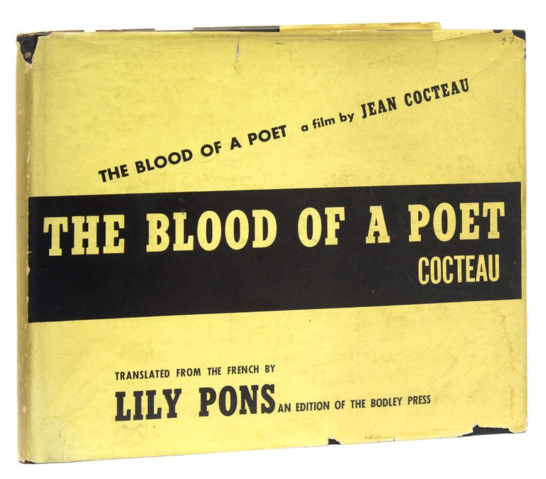 Item #55454 The Blood of a Poet. A Film. Translated by Lily Pons with Translator's Note. Jean Cocteau.