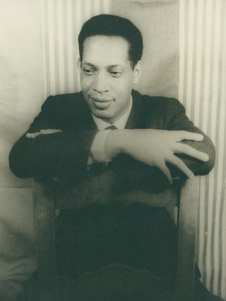 Item #56154 Portrait photograph of William Demby. William Demby, Carl Van Vechten