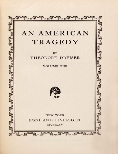 An American Tragedy