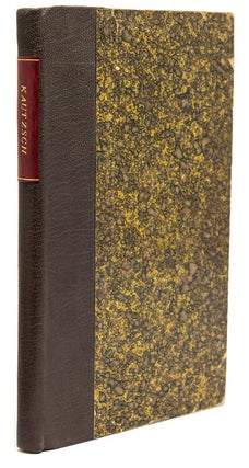 Item #57478 Grammatik des Biblisch-Aramäischen. Mit einer kritischen Erörterung der...
