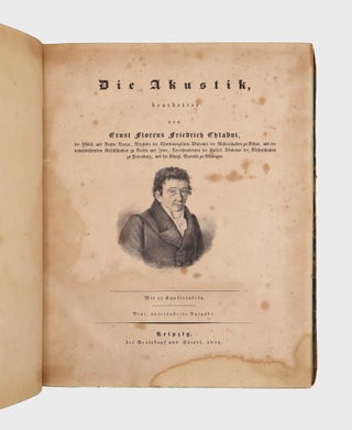 Item #57724 Die Akustik. Acoustics, Ernst Florens Friedrich Chladni