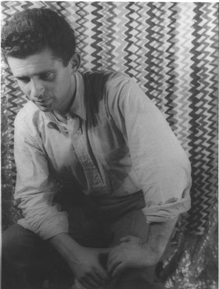 Item #57787 Portrait photograph of Norman Mailer. Norman Mailer, Carl Van Vechten