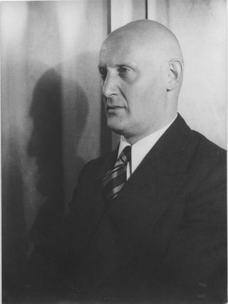 Item #57832 Portrait photograph of I.J. Singer. I. J Singer, Carl Van Vechten, photographer