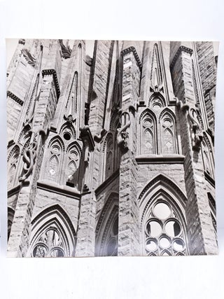 Item #57915 Templo de la Sagrada Familia, Barcelona, detail- Antonio Gaudi, architect. Antonio...
