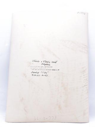 Item #57918 &hellip; and Stork's Nest, Segovia. Spain, Carl Van Vechten