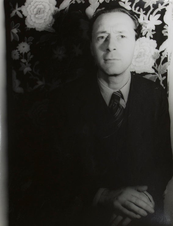 Item #57990 Portrait photograph of Pavel Tchelitchew. Pavel Tchelitchew, Carl Van Vechten.