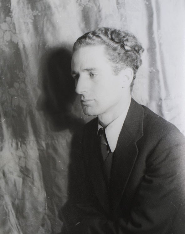 Portrait photograph of Kristians Tonny (1907-1977)