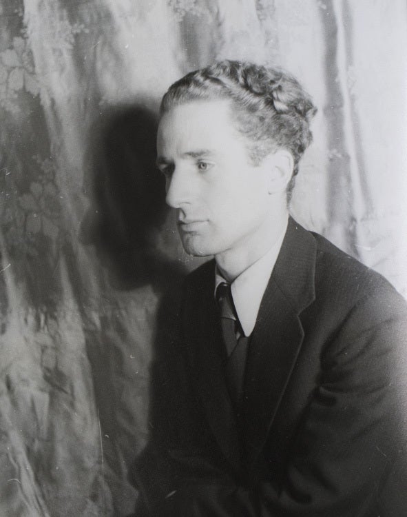 Portrait photograph of Kristians Tonny (1907-1977 (2/2)
