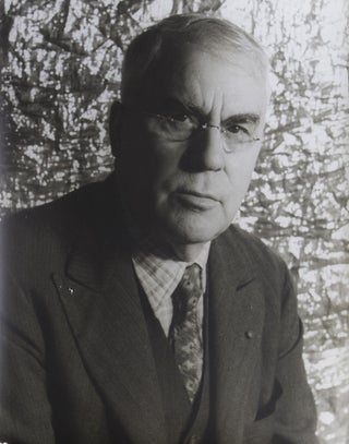 Item #57997 Portrait photograph of Albert C. Barnes, New York. Albert C. Barnes, Carl Van Vechten