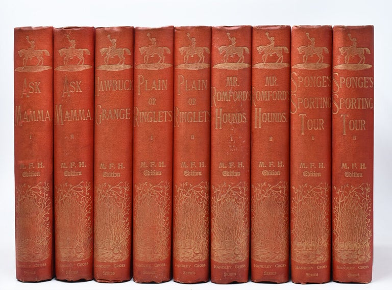 Works of.... Includes: "Ask Mamma"; Handley Cross; Hawbuck Grange; Plain or Ringlets;... (2/6)