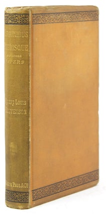 Item #58533 Virginibus Puerisque and Other Papers. Robert Louis Stevenson