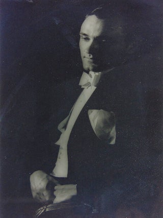 Item #58969 Portrait photograph of Philip Johnson. Philip Johnson, Carl Van Vechten