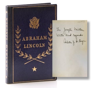 Item #59371 Selections from His Writings. Foreword by Carl E. Wahlstrom. Abraham Lincoln