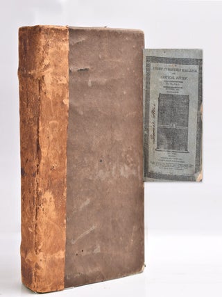 Item #59640 American Monthly Magazine and Critical Review. Volume I, Numbers 1-VI; Volumes II,...