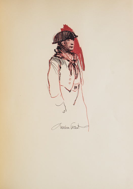 The Life & Adventures of John Nicol, Mariner. His Service in King's Ships in War & Peace, His Travels & Explorations by Sea to remote & unknown Countries in Merchant Vessels, Whalers, and other Sundry Craft; together with copious Notes & Comments on Ships, the Officers and Shipmates with whom he served, the Customs & traditions of the Sea and of the Inhabitants of Distant Lands both Savage and Civilized, their Religions, Culture, & Industries, etc., etc., etc.. As Related by Himself..& Embellished with numerous original Designs by Gordon Grant. With a Foreword and Afterword by Alexander Laing