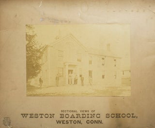 Item #61586 Photograph: 'sectional Views of Weston Boarding School, Weston Conn." by Silver and...