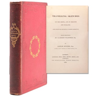 Item #61835 Heath's Picturesque Annual for 1833: Traveling Sketches on the Rhine, and in Belgium...