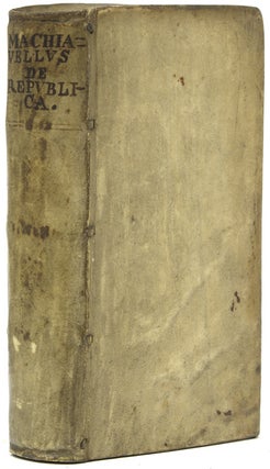 Item #62012 De Re Publica ... Libri III ... ex Italici Latini facti. Nicolai Machiavelli