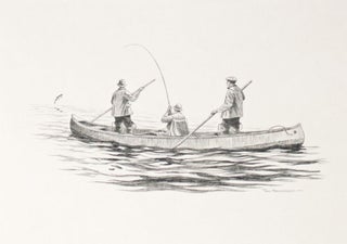 Original Pencil Drawings for ‘Angling for for Atlantic Salmon’ by Shirley E. Woods 1976