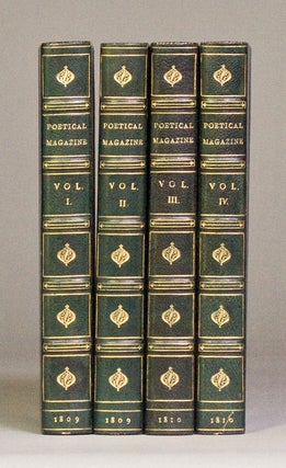 Item #63044 The Poetical Magazine. Volumes One through Four. Thomas Rowlandson, William Combe