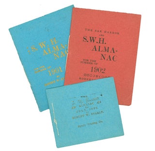 Item #63105 S.W. Harbor Almanac for July, 1899; The S.W.H. Almanac for the Summer of 1901; & The...
