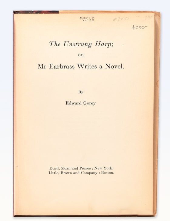 The Unstrung Harp; or, Mr. Earbrass Writes a Novel (3/4)