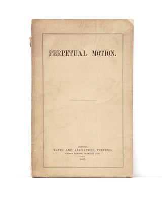 Item #7591 Perpetual Motion. John C. Gardner