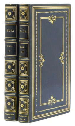 Item #8671 Elia. Essays which have appeared under that signature in the London Magazine [with]...