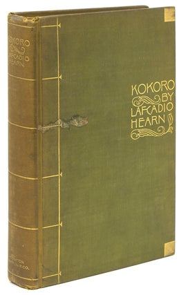Item #9262 Kokoro. Translated and Annotated by R. Tanabe. Lafcadio Hearn